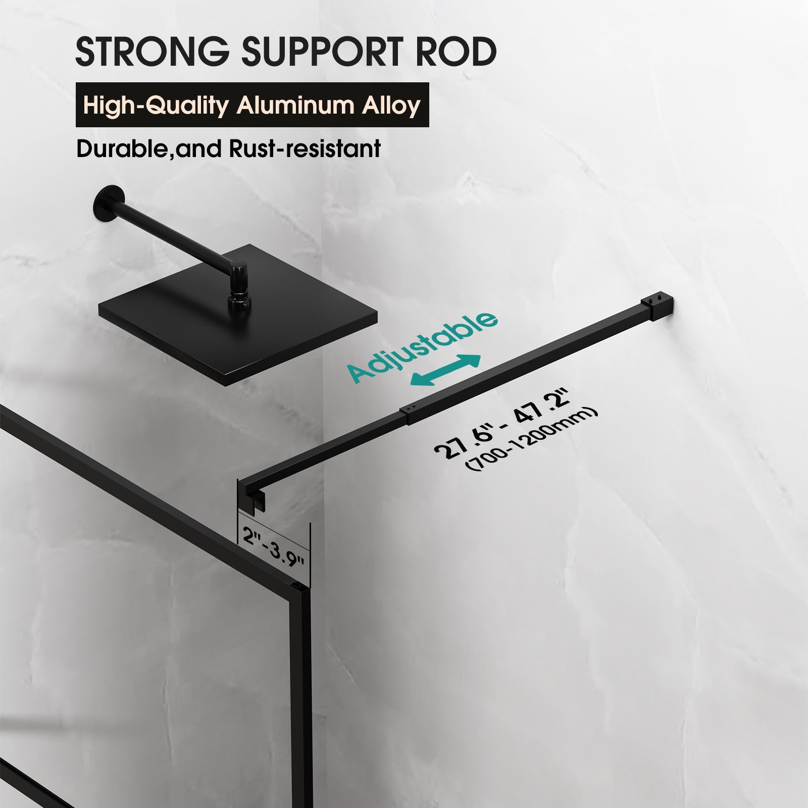 walk - in shower door