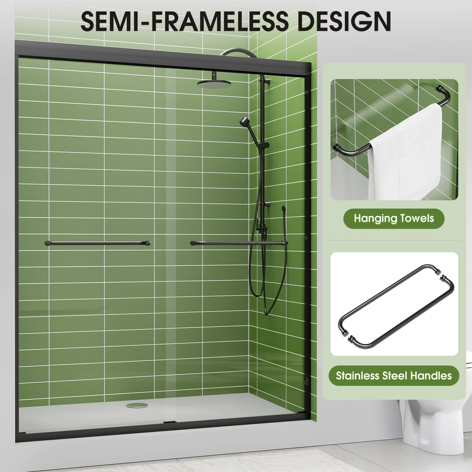 sliding shower door