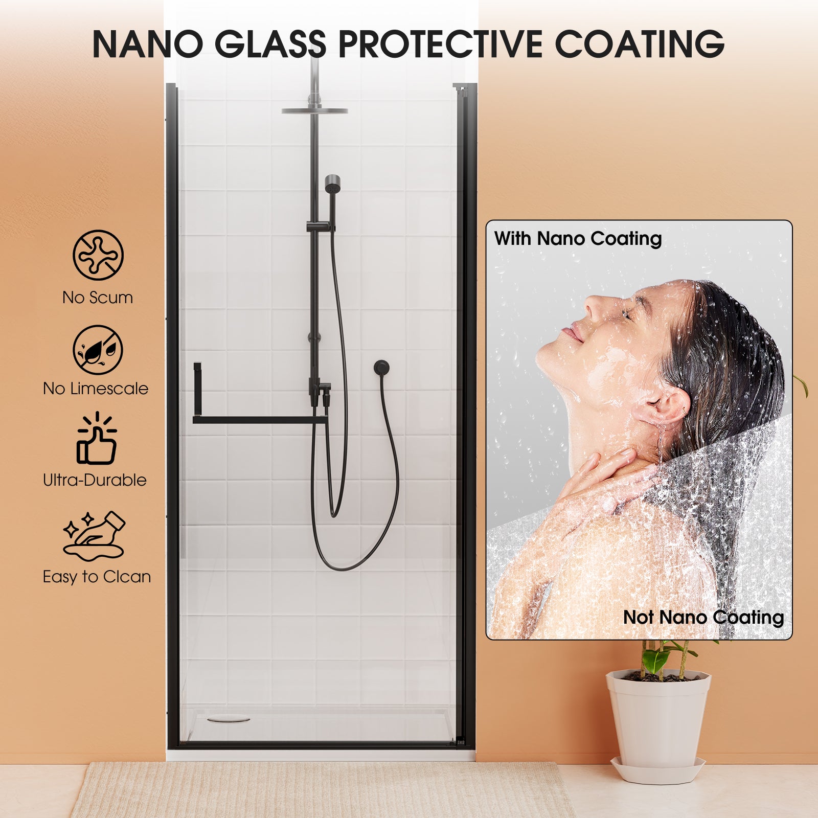 pivot shower door